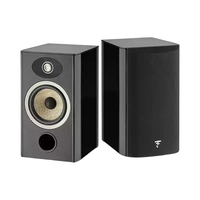 FOCAL the spirit of sound劲浪书架音箱EVO X N1进韵1号家用发烧HiFi高保真无源音箱需搭配功放法国原产亚麻中低音 黑色