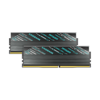 金百达 32GB(16GBX2)套装 DDR5 6000 台式机B850MPOWER 微星联合款 星刃黑 CL28