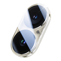 倍思（Baseus）适用苹果16/16Plus镜头膜 iPhone16/16Plus后置摄像头手机保护膜高清耐磨耐刮 2片装