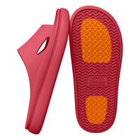 稻草人手术室拖鞋男女室内居家老人防滑片浴室抗菌凉拖 红36-37 红色 36-37 【适合35-36码】