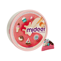 弥鹿(MiDeer)儿童玩具沙粘土百变沙-缤纷百变沙套装甜品工坊