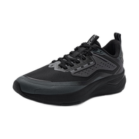 特步（XTEP）门店同款星耀Element跑鞋男冬季减震运动鞋耐磨回弹跑步鞋男 木炭灰/黑 42码