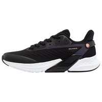 361度女鞋运动鞋【雨屏6.0】秋冬季雨屏加绒保暖防水缓震运动跑鞋女 【火山雨屏】曜石黑/玫瑰金 39