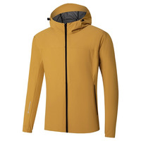 361°361开襟外套男子畅跑无惧2025冬季防风保暖外套男户外登山服 金沙黄-632433606F S