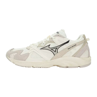 美津浓（MIZUNO）男女运动休闲鞋 复古城市慢跑鞋【LG 90S V2】 44码 03/米杏/深灰/黑