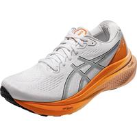 亚瑟士ASICS跑步鞋男鞋稳定舒适运动鞋透气耐磨支撑跑鞋 GEL-KAYANO 30 白色/灰色 44