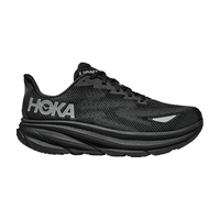 HOKA ONE ONE男女款克利夫顿9防水版路跑鞋Clifton 9 GTX舒适透气 黑色 / 黑色-男 42.5/270mm