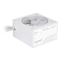 先马（SAMA）逾辉清风 台式电源 纯白电源台式电脑ATX电源 全白机身/纯白扁线/双路12V输出/静音风扇/ 清风X