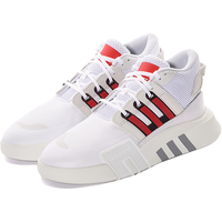 阿迪达斯 (adidas)休闲鞋男鞋女鞋春季新款三叶草运动鞋EQT减震跑步鞋ID4073 ID4073元祖灰白队红