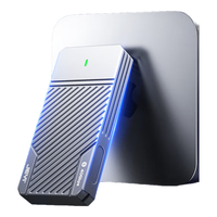 JEYI 佳翼 USB4硬盘盒asm2464 nvme固态硬盘盒M.2移动40G雷电3盒子