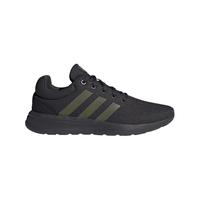 adidas LITE RACER休闲实用舒适跑步鞋男阿迪达斯轻运动 深灰色/橄榄绿 41(255mm)