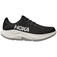 HOKA ONE ONE男女款夏季林康4公路跑步鞋RINCON 4减震防滑透气 黑色/白色-男 46.5
