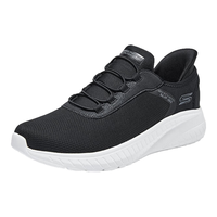 SKECHERS 斯凯奇 男士一脚蹬健步鞋118303 黑色/BLK 41