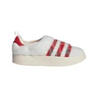 adidas 阿迪达斯 「面包鞋」PUFFYLETTE保暖运动棉鞋男女冬季阿迪达斯三叶草 白/红 36.5(225mm)