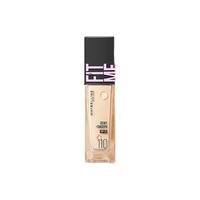 MAYBELLINE 美宝莲 FIT ME系列 定制水感粉底液 #120自然偏黄 水润版 30ml