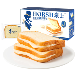 豪士 面包 早餐吐司面包夹心三明治830g 小零食口袋休闲食品中秋礼盒
