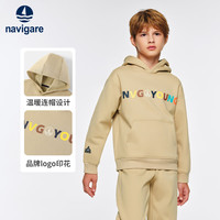 navigare 纳维凯尔 350g重磅加绒加厚连帽卫衣