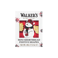 沃尔克斯(Walkers)雪人造型甄酥黄油饼干礼盒150g休闲年货零食 新年 英国