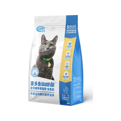 珍寶 猫粮 喜多鱼全价成猫鱼肉味 通用型猫粮2.2kg