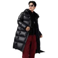 雪中飞 SNOWFLYING 鹅绒羽绒服长款高品质保暖防风御寒外套男女
