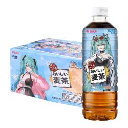 DyDo 大麦茶 植物茶饮料 0糖0脂 600ml*15瓶 整箱装