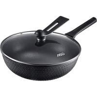 爱仕达（ASD）炒锅30cm蓝钻不粘炒菜锅家用耐磨加厚磁通底通用CL30A21WG 30cm蓝钻耐磨王