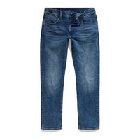 G-STAR RAW2024春季新品Mosa直筒修身男士5口袋潮流中腰牛仔裤D23692 深色牛仔布