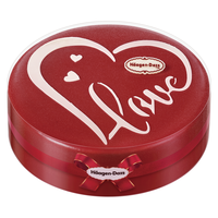 哈根达斯巧遇甜心蛋糕冰淇淋 520g 6寸蛋糕 实物蛋糕 配送上门  【巧遇甜心】蛋糕冰淇淋