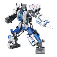 QMAN 启蒙 41312 太空战甲 5款组合