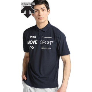 DESCENTE 迪桑特 男士迷你LOGO POLO衫 DMMXJA71短袖速干