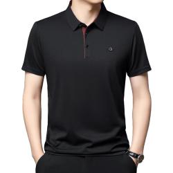 罗蒙 短袖t恤 男款翻领休闲半袖polo领体恤衫
