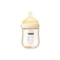 【新生儿240ML】NEVS玻璃奶瓶婴儿0-4个月以上防胀气奶瓶奶嘴