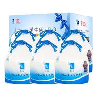 ITO 艾特柔 一次性珍珠纹洗脸巾 80抽*6卷(20*20cm)