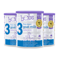 bubs 贝儿 A2系列 幼儿羊奶粉易吸收款 澳版 3段 800g*3罐