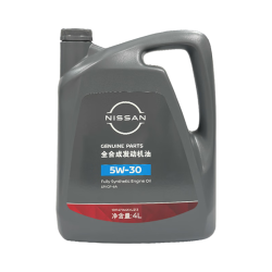 日产 原厂 全合成机油+机滤  5W-30 4L