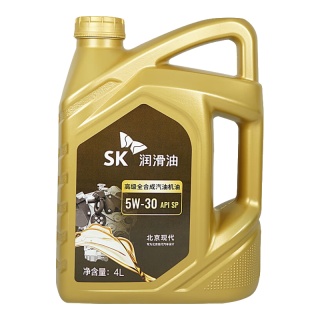 北京现代原厂润滑油汽机油全合成SP 5W30 4L索纳塔ix35胜达途胜瑞纳名图等