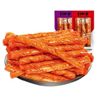 口口香巧豆卷500g豆干辣条微辣零食辣味小吃小包装豆筋豆腐干