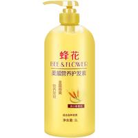 BEE&FLOWER 蜂花 护发素正品修复干枯柔顺滑补水改善毛躁润发乳1L女男旗舰官网