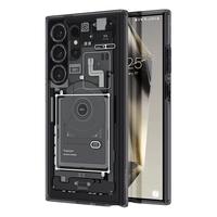 spigen 适用于三星S24 Ultra手机壳s24ultra全包防摔保护套高级感男士硅胶硬外壳透明时尚科技潮牌气囊壳