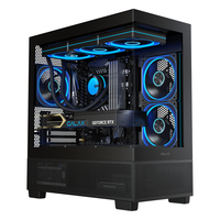 影驰魅影V5海景房台式电脑主机箱/支持360水冷/M-ATX主板/风道机箱/5槽可装厚显卡/显卡限长400mm