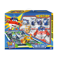 奥迪双钻（AULDEY）超级飞侠警备小队套装乐迪贝警员包警长棋盘桌游儿童玩具 警备小队棋盘套装（内含6角色）