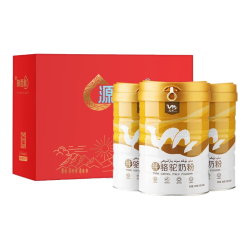 源西域 有机 骆驼奶粉  年货礼盒装 330g 3罐