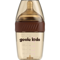 goole kids新生儿防胀气奶瓶0-1-3个月小宝宝仿母乳PPSU耐摔婴儿奶嘴160ml