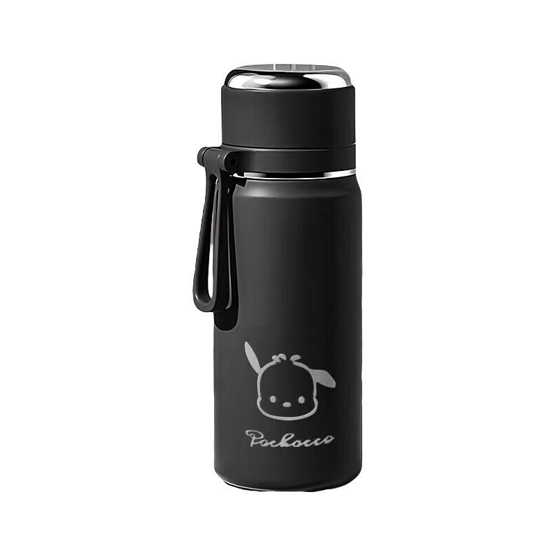 新款黑色 500ml 【茶漏+贴纸】