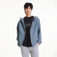 杰克琼斯 秋季常规版型抽绳可调节透气连帽防晒服外套男装夹克