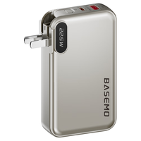 倍魔新国标3C认证可上飞机充电宝自带双线10000毫安22.5W快充AC插头三合一移动电源适用苹果17华为小米 1万毫安 | 自带双线  AC折叠插头