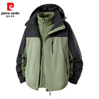 pierre cardin 皮尔·卡丹 高品质冲锋衣男女款   黑色  （颜色任选）