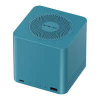 飞牛nas私有云零刻MEmini六盘位全闪NAS英特尔N150网络存储服务器家庭云影音4K刮削AI相册智能备份 孔雀蓝 N150(128G)