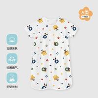 迪士尼 儿童家居服男女童睡衣宝宝春夏薄款连体睡裙