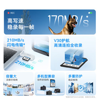 BIWIN/佰维 高速读写 SD存储卡  512GB